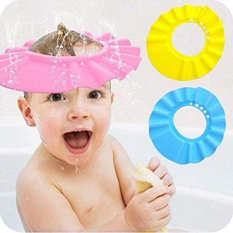 Waterproof Baby Bath Shower Cap for Babies (Multicolour)