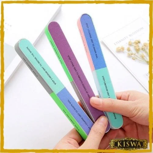 7 Way Nail File and Buffer 7 Steps Washable Professional Manicure and Pedicure Tool